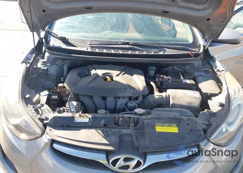 2011 Hyundai Elantra Gls (Ulsan Plant) from USA, damaged, VIN KMHDH4AE6BU138533